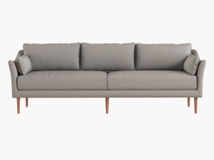 west elm sofa collection 3D Модель