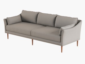west elm sofa collection 3D Модель