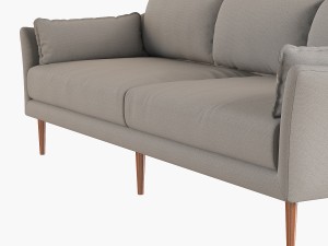 west elm sofa collection 3D Модель