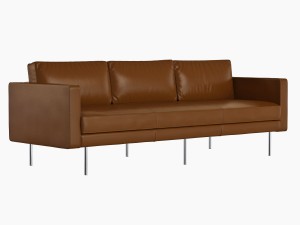 west elm sofa collection 3D Модель