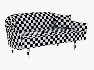 west elm sofa collection 3D Модель