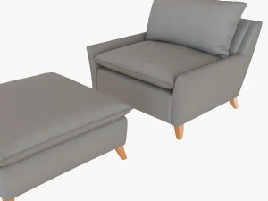 colecci&oacute;n de sof&aacute;s de olmo oeste Modelo 3D