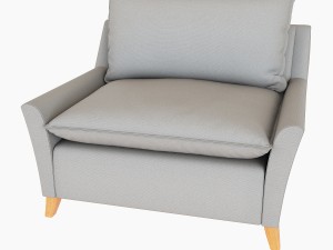 west elm sofa collection 3D Модель