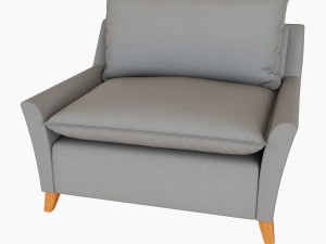 west elm sofa collection 3D Модель