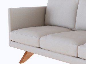 west elm sofa collection 3D Модель