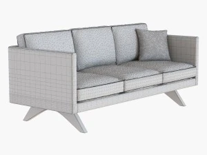 colecci&oacute;n de sof&aacute;s de olmo oeste Modelo 3D