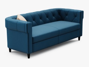 west elm sofa collection 3D Модель