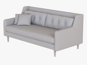 west elm sofa collection 3D Модель