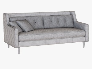 west elm sofa collection 3D Модель