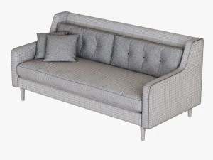 colecci&oacute;n de sof&aacute;s de olmo oeste Modelo 3D