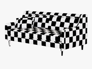 west elm sofa collection 3D Модель