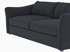 west elm sofa collection 3D Модель