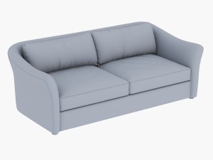 west elm sofa collection 3D Модель