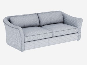 west elm sofa collection 3D Модель