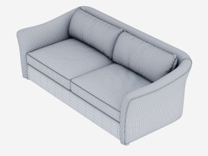 west elm sofa collection 3D Модель