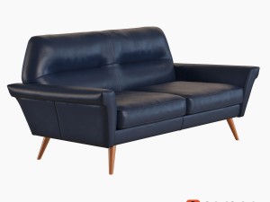 west elm sofa collection 3D Модель