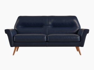 west elm sofa collection 3D Модель