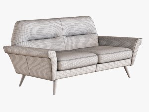 west elm sofa collection 3D Модель