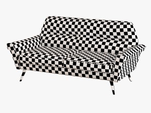 west elm sofa collection 3D Модель