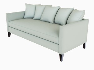 west elm sofa collection 3D Модель
