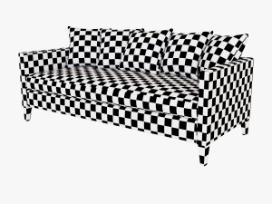 west elm sofa collection 3D Модель