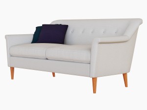 west elm sofa collection 3D Модель