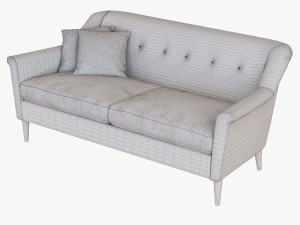 west elm sofa collection 3D Модель