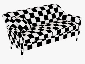 west elm sofa collection 3D Модель