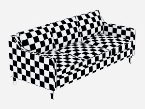 west elm sofa collection 3D Модель