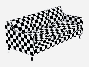 colecci&oacute;n de sof&aacute;s de olmo oeste Modelo 3D