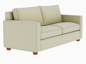 west elm sofa collection 3D Модель