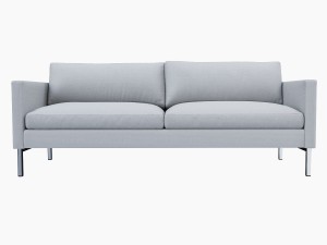 west elm sofa collection 3D Модель