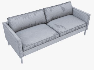 west elm sofa collection 3D Модель