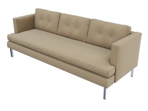 west elm sofa collection 3D Модель