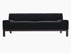 west elm sofa collection 3D Модель