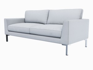 west elm sofa collection 3D Модель