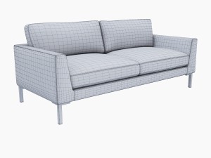 west elm sofa collection 3D Модель