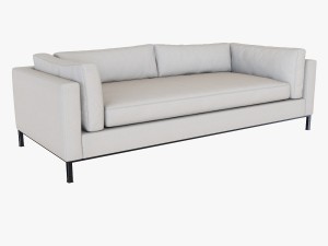 west elm sofa collection 3D Модель