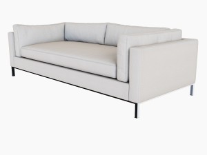west elm sofa collection 3D Модель