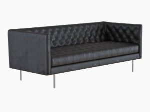 west elm sofa collection 3D Модель
