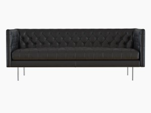 west elm sofa collection 3D Модель