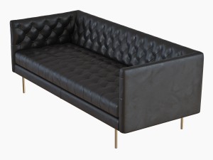 west elm sofa collection 3D Модель