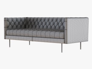 west elm sofa collection 3D Модель