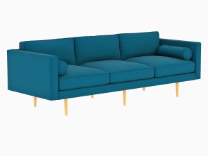 west elm sofa collection 3D Модель