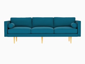 west elm sofa collection 3D Модель