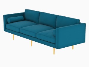 west elm sofa collection 3D Модель