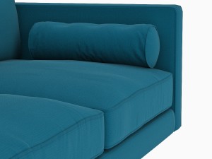west elm sofa collection 3D Модель