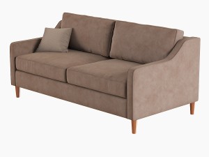 west elm sofa collection 3D Модель