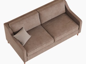 west elm sofa collection 3D Модель