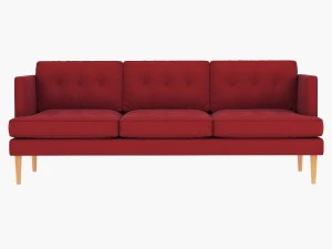 colecci&oacute;n de sof&aacute;s de olmo oeste Modelo 3D